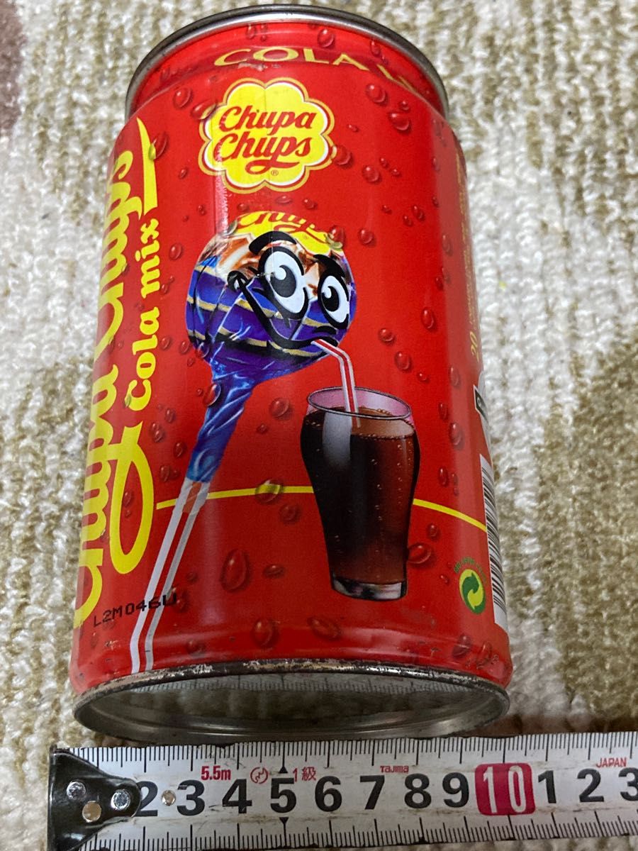 チュッパチャプスコーラミックスレトロ缶2003年製中身は入ってい チュッパチャプスコーラミックスレトロ缶2003年製中身は入ってい