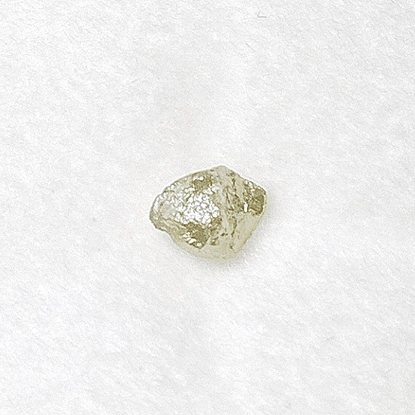 0.50ct イエローダイヤモンド ダイアモンド 原石 ルース ケース付き カボション_画像4