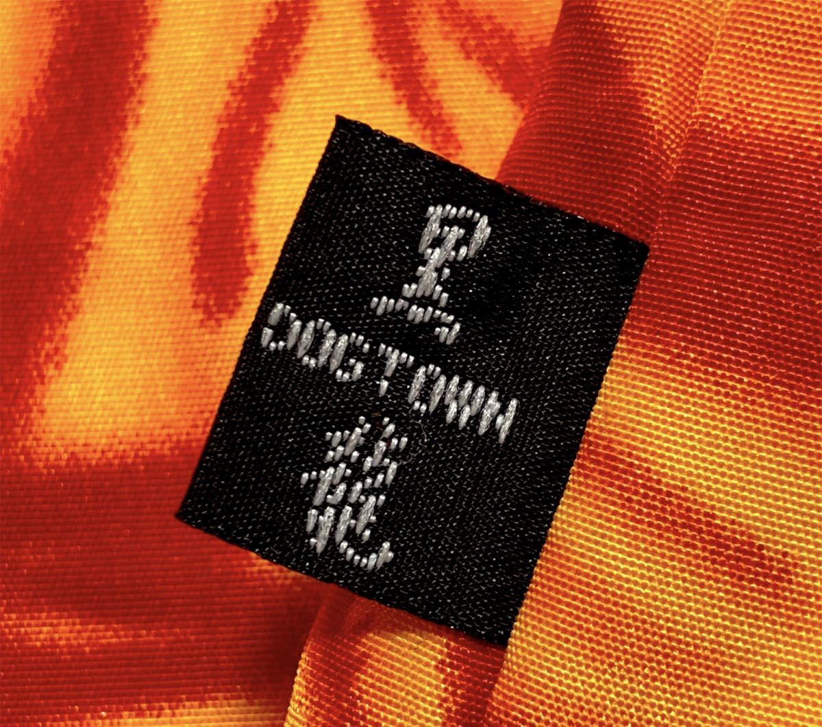 90s DOG TOWN Dragon Fire pattern 開襟シャツ / vetera 柄シャツ 半袖シャツ ファイヤーパターン　ドラゴン　スケーター　ドッグタウン_画像8