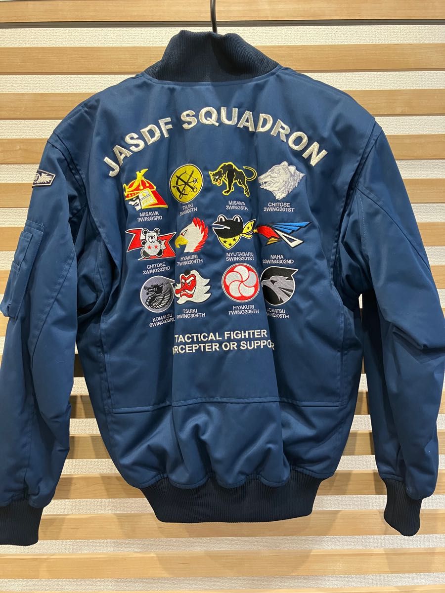 激レア》航空自衛隊《JASDF》50th フライトジャケット-