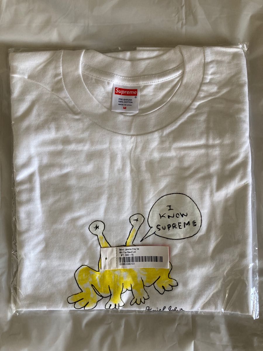 Supreme Daniel Johnston Frog Tee Mサイズ 白｜Yahoo!フリマ（旧