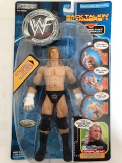 ■WWF/WWE■トリプルH-HHH 2001年 JAKKS BACK TALKIN' SLAMMERS 1 首や胴体が曲がる！_画像1