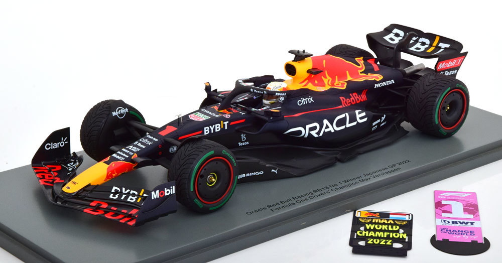 スパーク製 1/43 レッドブル RB19 フェルスタッペン 鈴鹿別注-