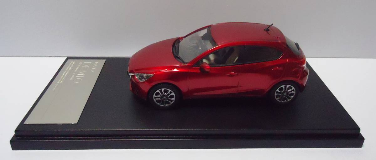 Hi-Story ハイストーリー 1/43 Mazda マツダ DEMIO デミオ XD Touring 2014 ソウルレッドプレミアムメタリック _画像4