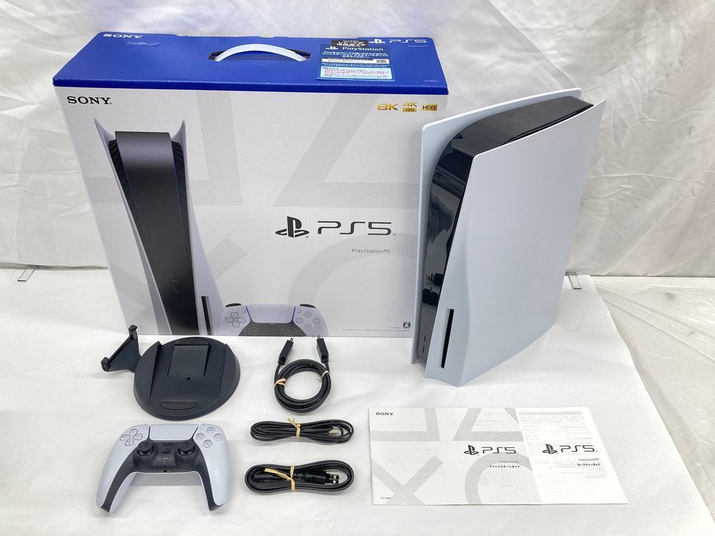 SONY ソニー PlayStation5 PS5 本体 CFI-1200A 825GB 初期化済 箱付【BIAZ2069】