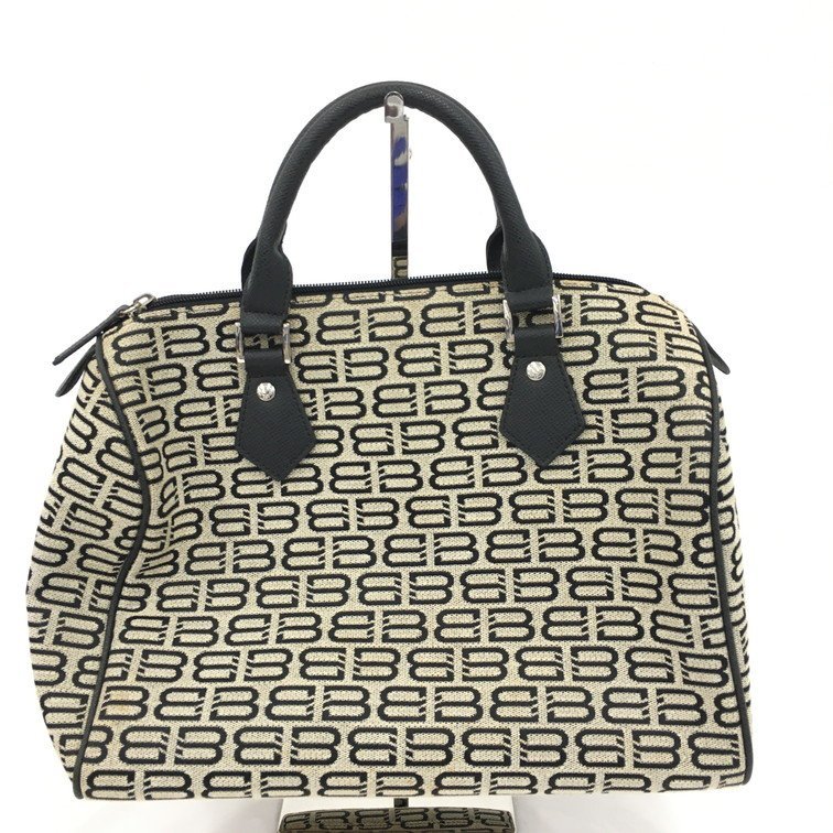 BALENCIAGA バレンシアガ キャンバス ハンドバッグ ボストンバッグ