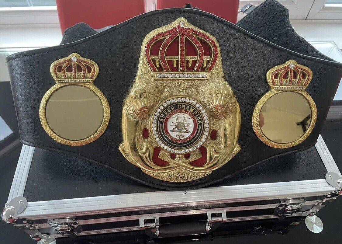 海外 送料込み 　高品質 WBA Super Champion ボクシング　 プロレス　レスリング　チャンピオンベルト　 レプリカ