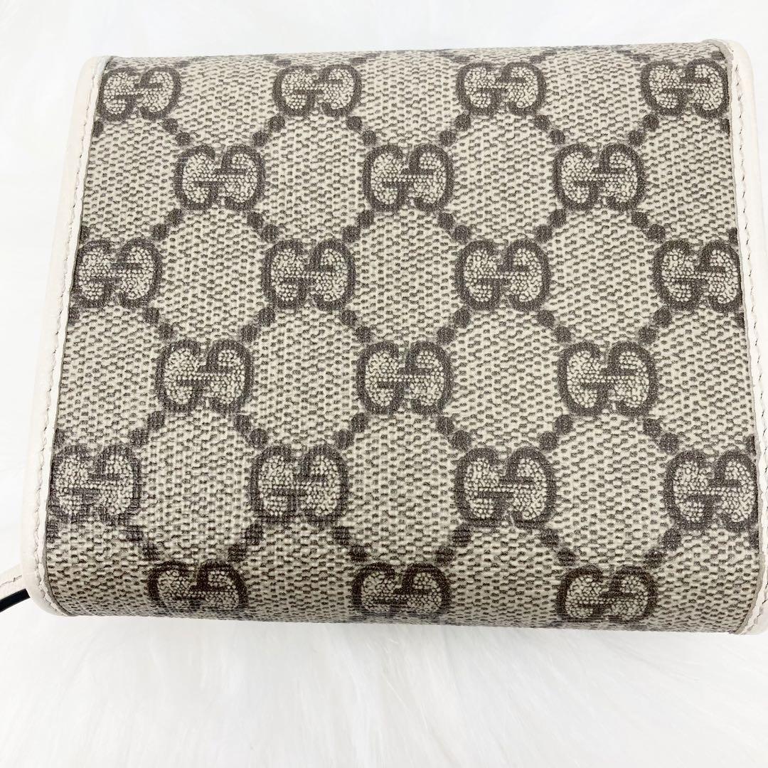 極美品 GUCCI グッチ 二つ折り サイフ ウォレット wallet ホースビット
