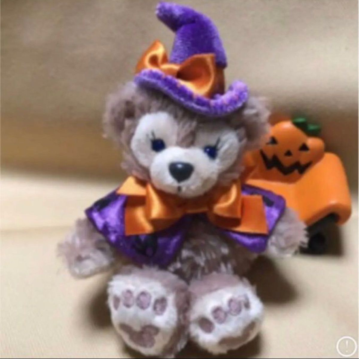 ダッフィー  ぬいぐるみバッジ　ハロウィン　シェリーメイ ストラップ　ハロウィン　