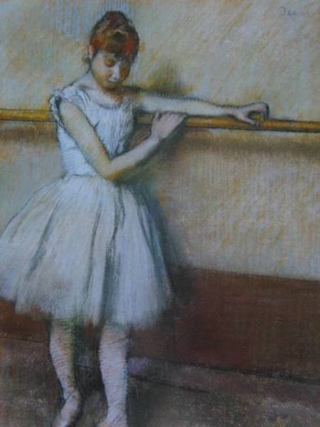 Edgar Degas、DANSEUSE A LA BARRE,海外版超希少レゾネ,新品額付 、ara_画像3