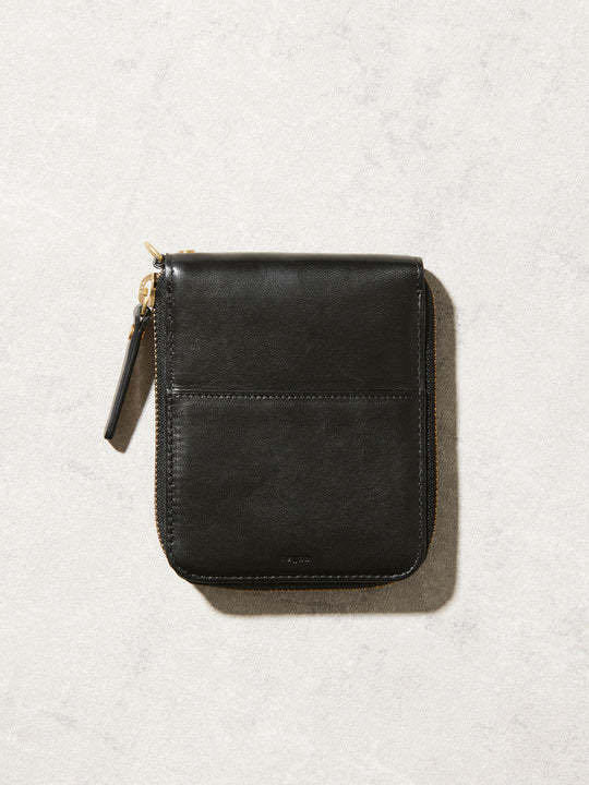 新品未使用 texnh | テクネ FOLD WALLET #BLACK 　財布_画像1