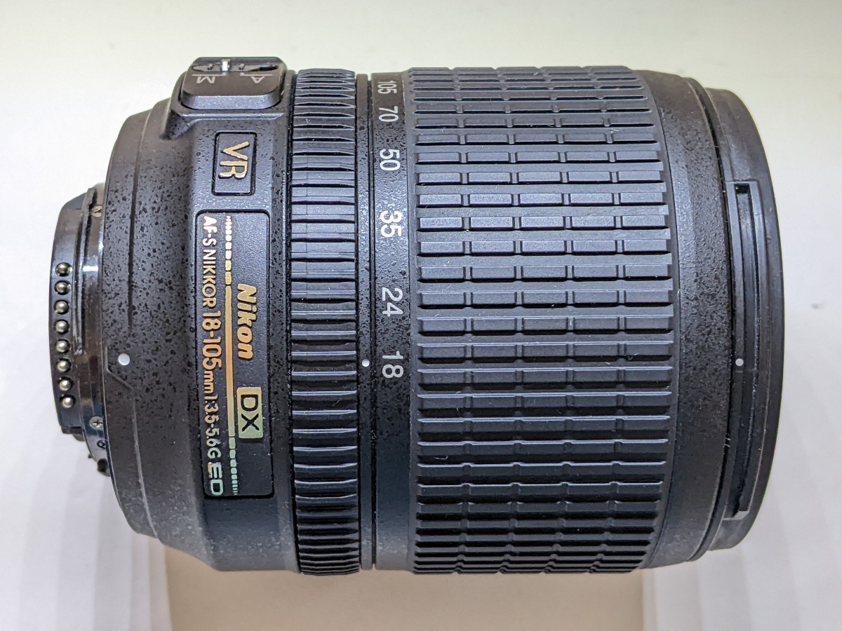 ★訳あり美品★ NIKON ニコン AF-S DX 18-105mm F3.5-5.6 G ED VR + HB-32 #9#200#A0723_画像2