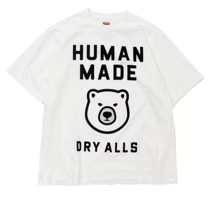 正規品 美品 HUMAN MADE Polar Bear シロクマ Mサイズ T-Shirt White ヒューマンメイド MサイズTシャツ ホワイト