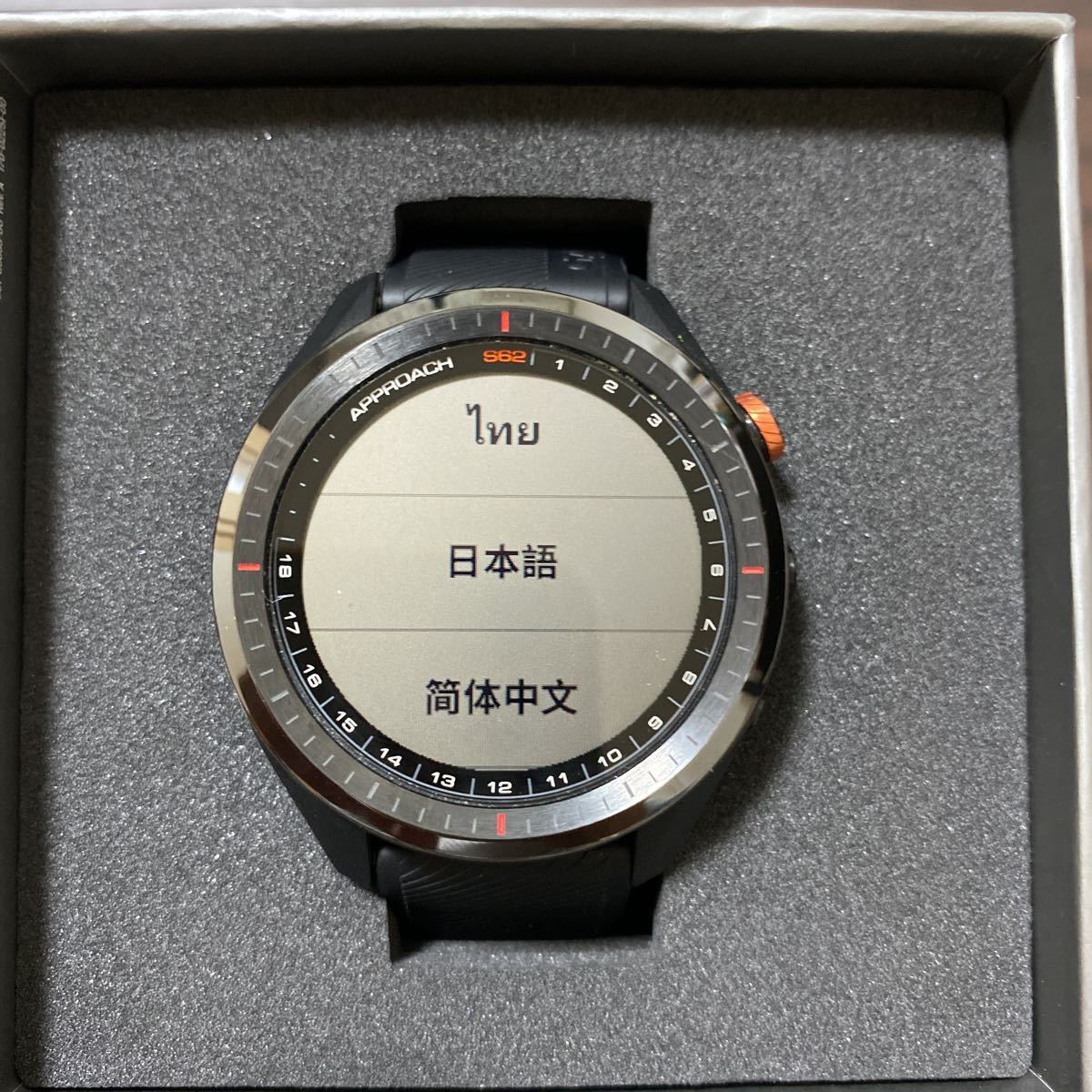 もらって嬉しい出産祝い ガーミン アプローチ GARMIN 美品 S62