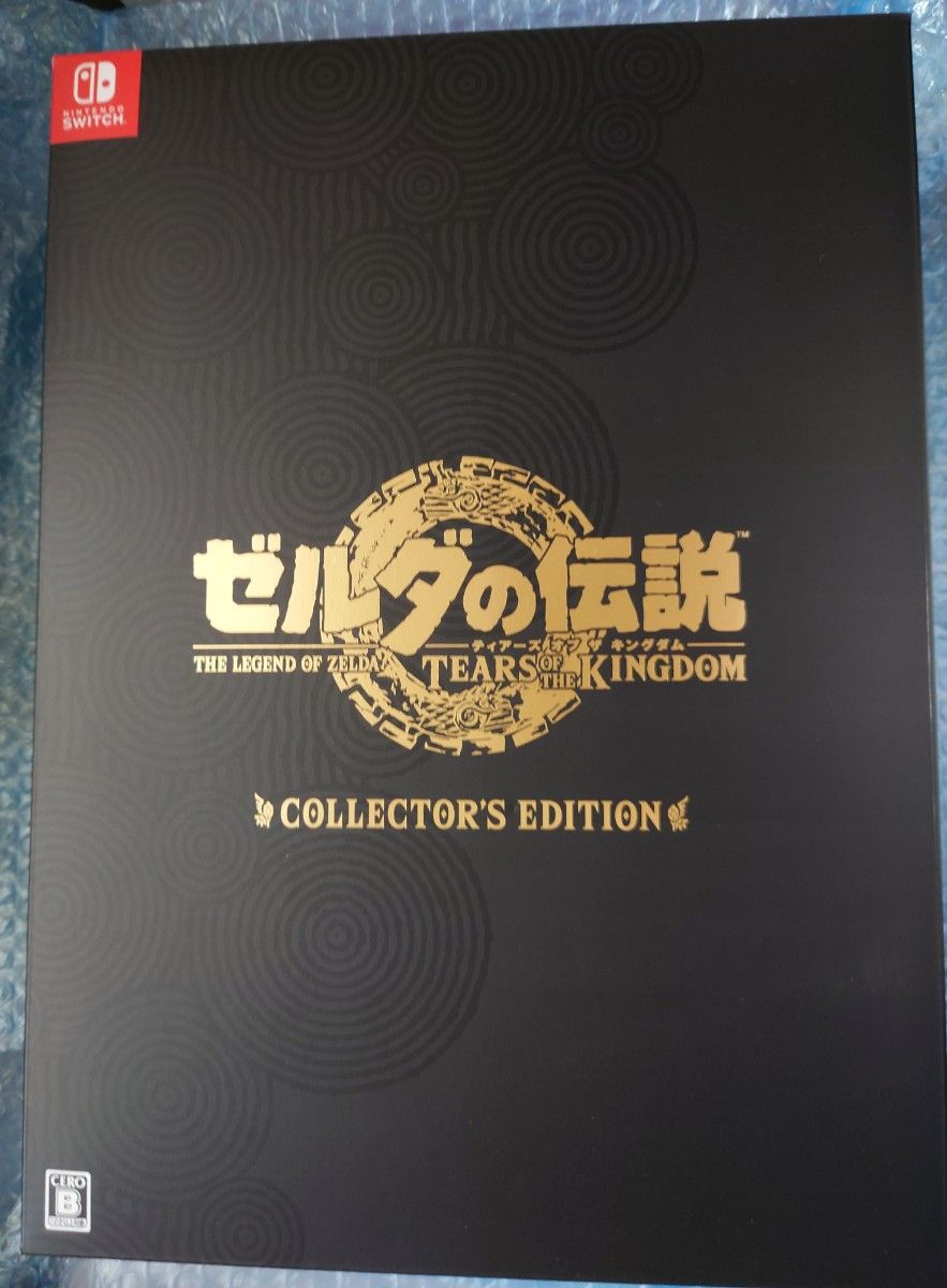 【新品未使用特典のみ】ソフトなし ゼルダの伝説 ティアーズオブザキングダム コレクターズエディション