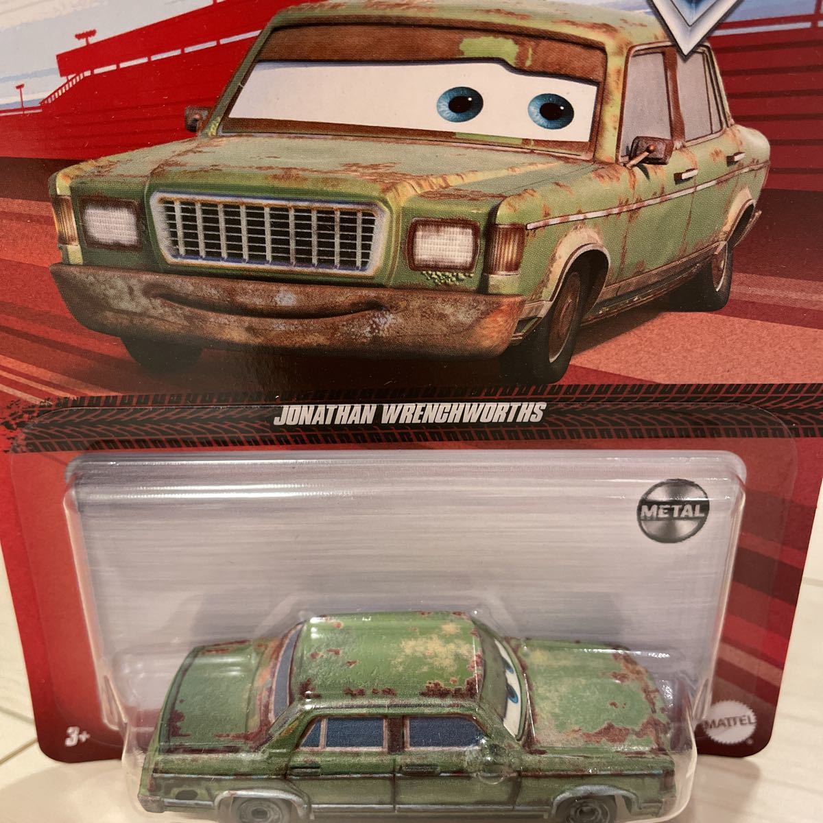 マテル カーズ　JONATHAN WRENCHWORTHS ミニカー キャラクターカー　ジョナサン　レンチワース　MATTEL CARS_画像3