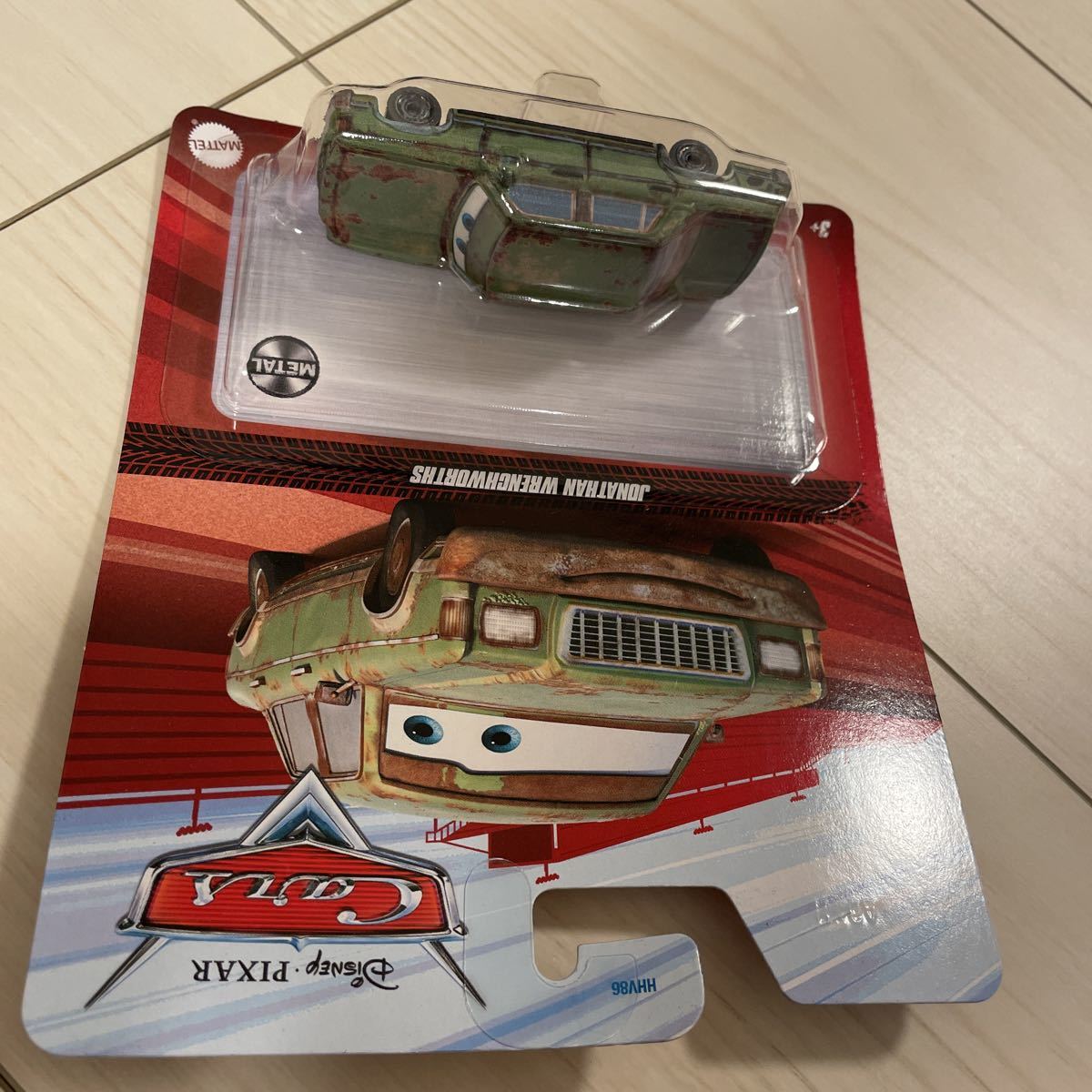 マテル カーズ　JONATHAN WRENCHWORTHS ミニカー キャラクターカー　ジョナサン　レンチワース　MATTEL CARS_画像8