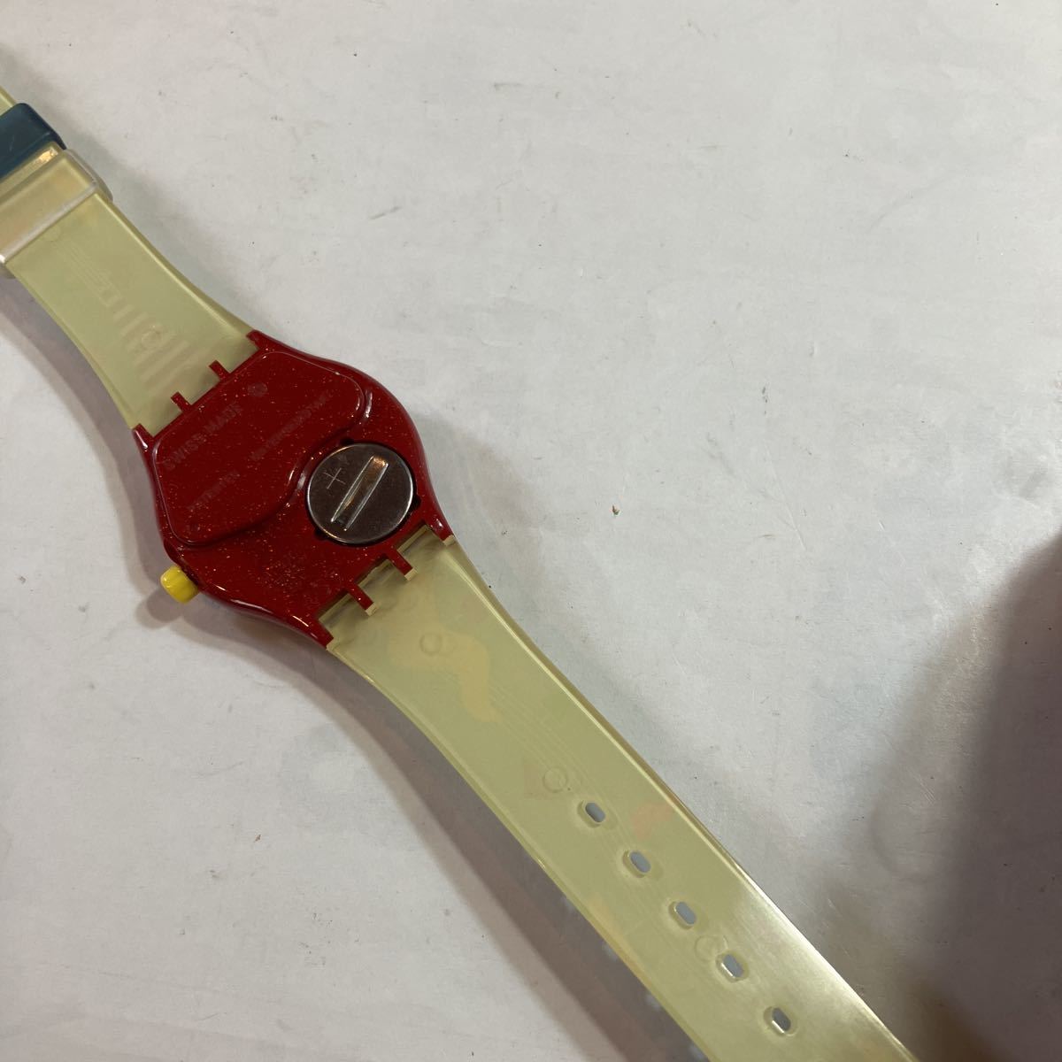  operation verification ending Swatch MUSICALL E2 new goods unused beautiful goods WATER RESISTANT Switzerland made 