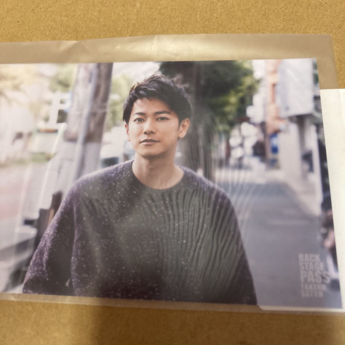 即決 HMV特典付き BACK STAGE PASS TAKERU SATOH 佐藤健＆ＳＴＡＦＦ／著 新品未開封 a_画像3