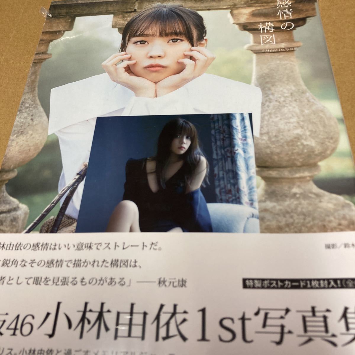 即決 HMV限定盤 感情の構図　小林由依１ｓｔ写真集 小林由依／著　鈴木心／撮影　新品未開封 c