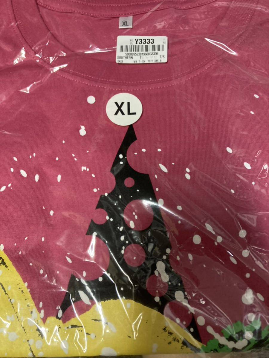 即決 サザンオールスターズ ツアーTシャツ／PINK XLサイズ 新品未開封_画像1