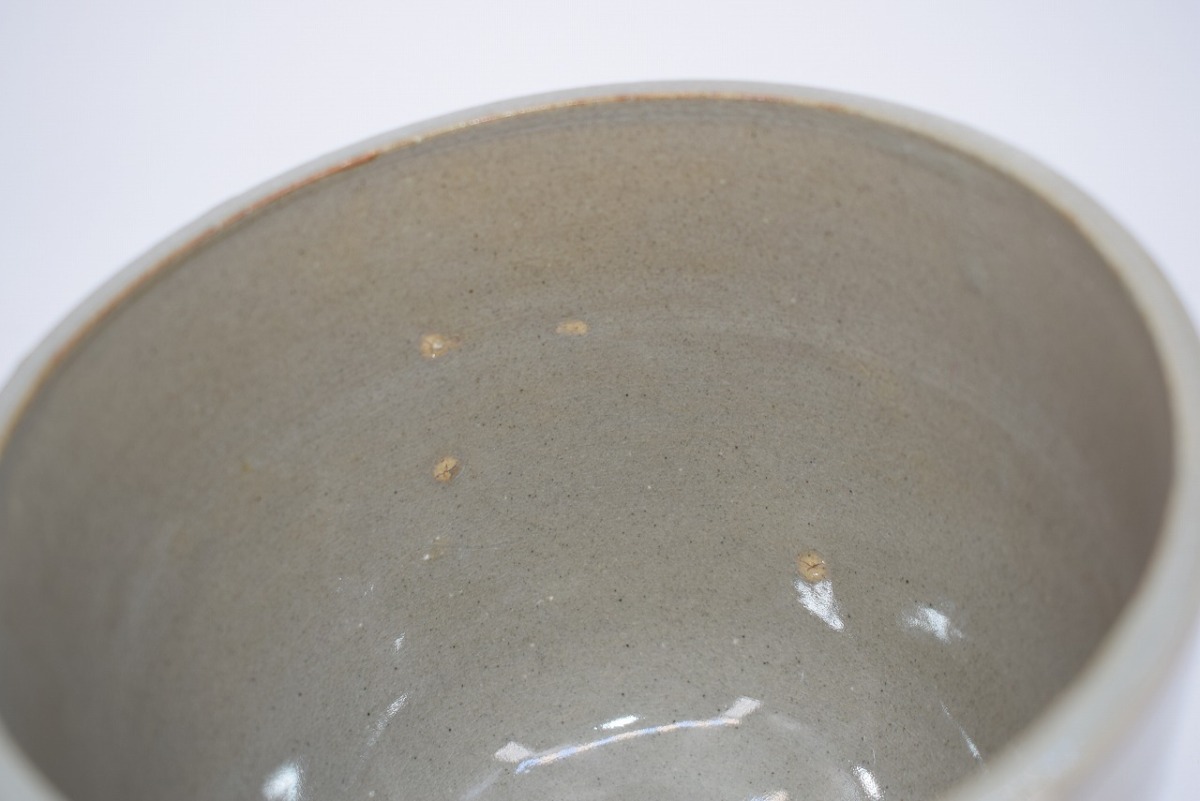 日本産】 駕楽窯 建水 独楽繋紋 茶道具 作 22-4602 茶道 その他