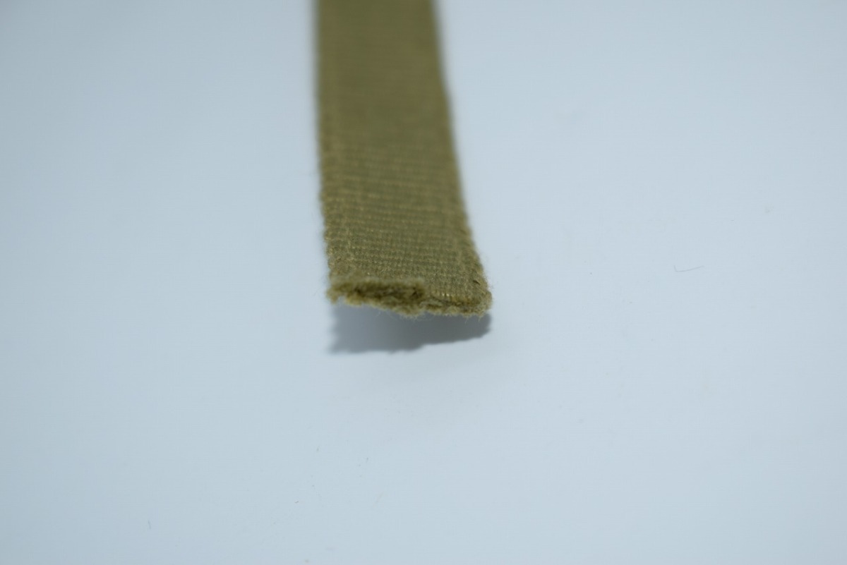茶道具 真田紐 4分巾（12mm） 鶯色 綿 平織 10cm単位で切り売りします t_画像2