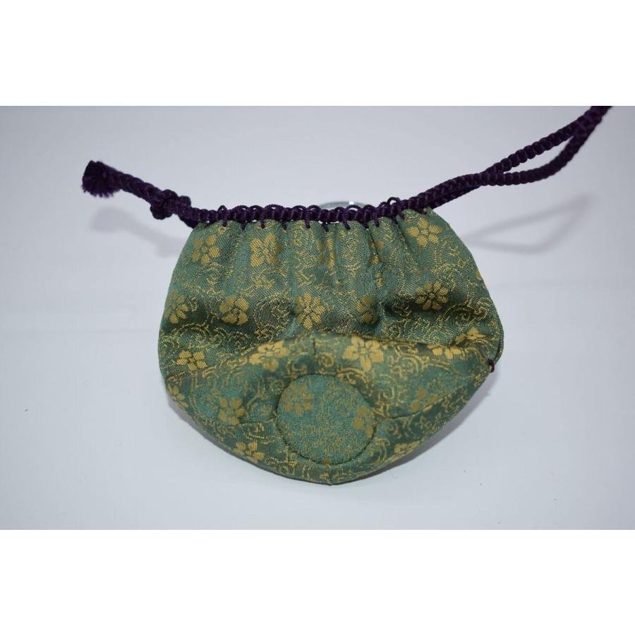 茶道具 大名物 白玉文琳写 茶入 笹田 仁史 作 仕服 正法寺緞子 茶道具 大名物 白玉文琳写 茶入 笹田 仁史 作 仕服 正法寺緞子