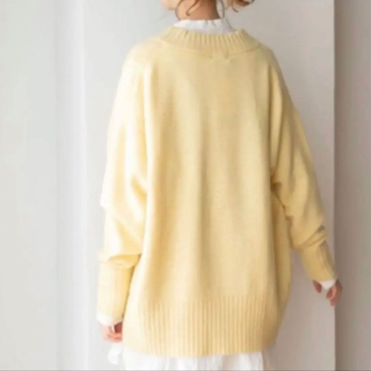 IENA イエナ ストレッチウールVネックプルオーバー ニット IENA イエナ ストレッチウールVネックプルオーバー ニット
