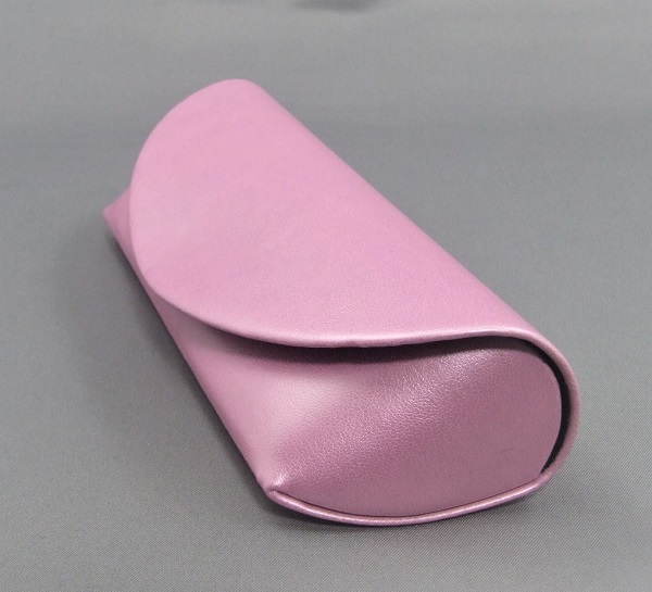 # stock large liquidation! super profit price!# semi hard glasses case ( pink )* hook type * external dimensions : width approximately 158 mm *①