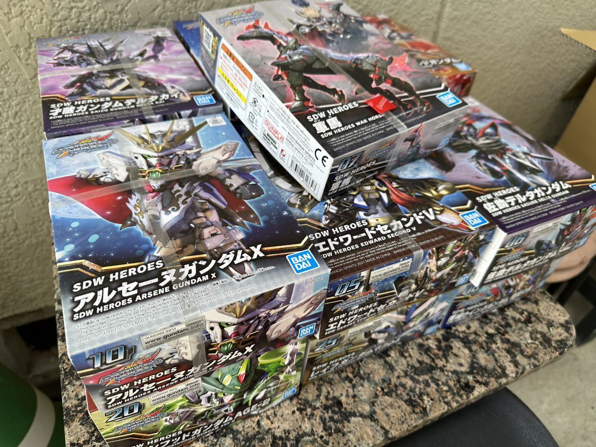 SDガンダム 未組立 組み立て ガンプラ バンダイ 創 三国 傑 13個 SDガンダム 未組立 組み立て ガンプラ バンダイ 創 三国 傑 13個