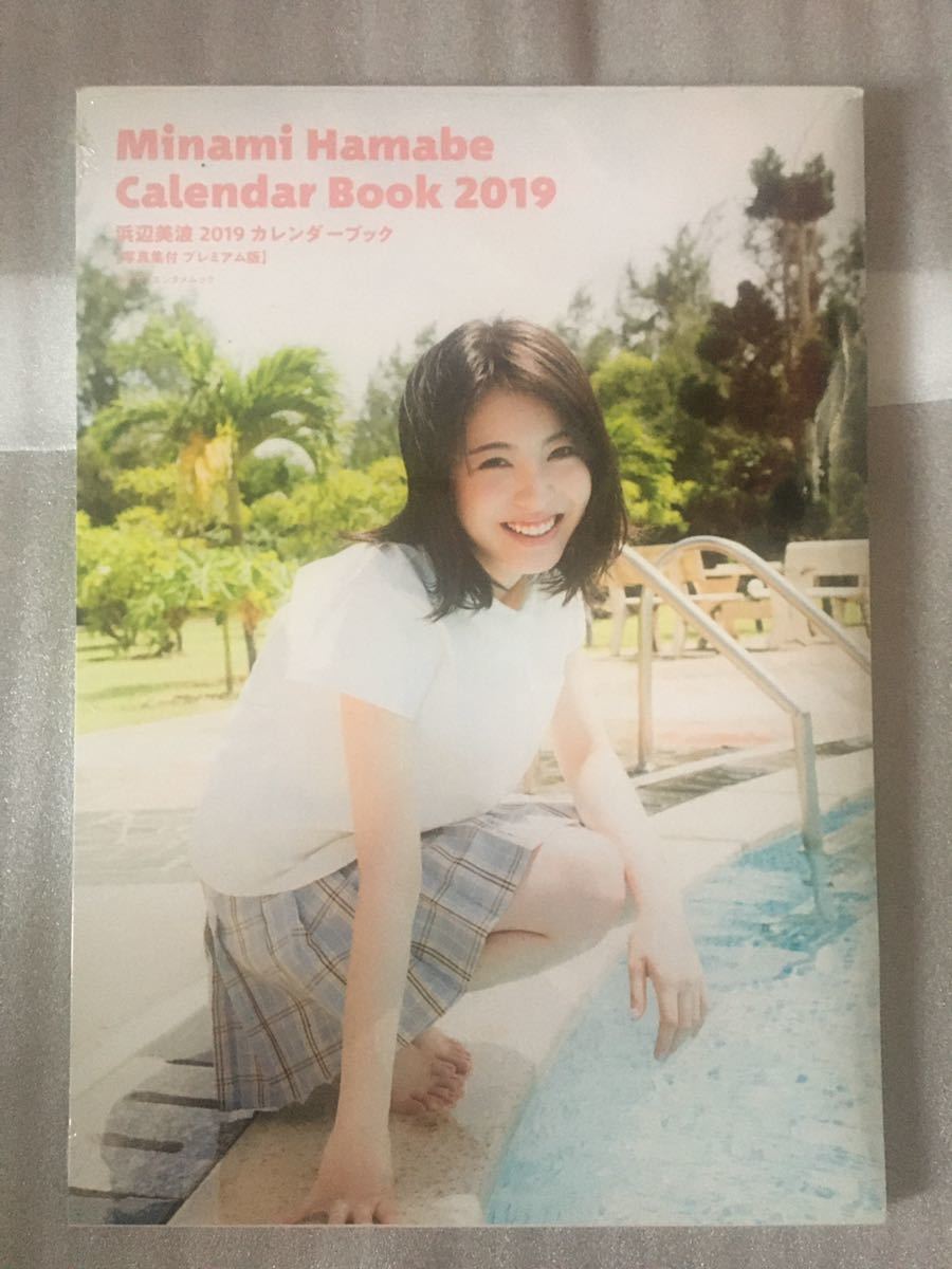 浜辺美波 2019カレンダーブック 写真集付きプレミアム版 シュリンク未開封品_画像1