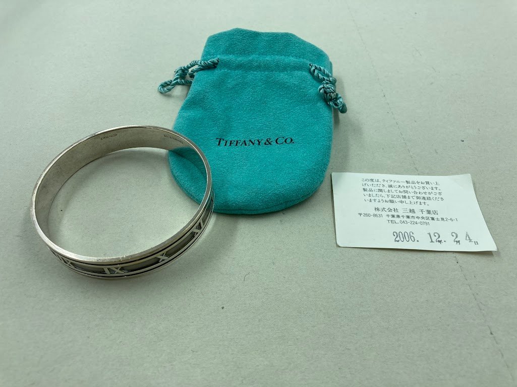 注目ブランド TIFFANY＆Co. ティファニーアンドコー アトラス バングル