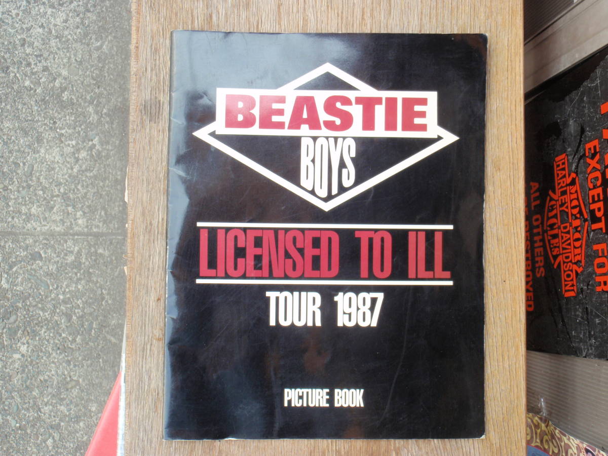  ценный! частота [ Be стойка Boy s] 1987 год [ лицензия tu il ] Tour концерт проспект / Picture книжка 
