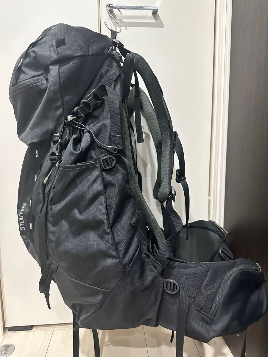 美品】グレゴリー STOUT 65 バックパック Mサイズ レインカバー付き-