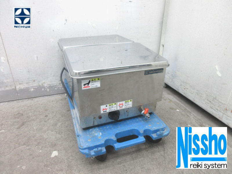 ■ニチワ電気卓上ウォーマー・TEW-C・100V・W350×D550mm・中古・厨房専門店!!(3i922l-2)
