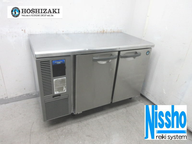 ■送料無料(一部地域除く)・ホシザキ台下冷凍庫・FT-120SNF-E・17年製・100V・W1200×D600mm・中古・厨房専門店!!(3i502f)