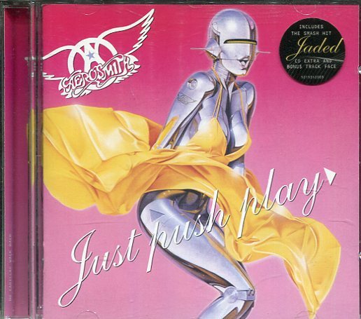 即買　CD盤　Aerosmith：エアロスミス　Just Push Play：ジャスト・プッシュ・プレイ_画像1