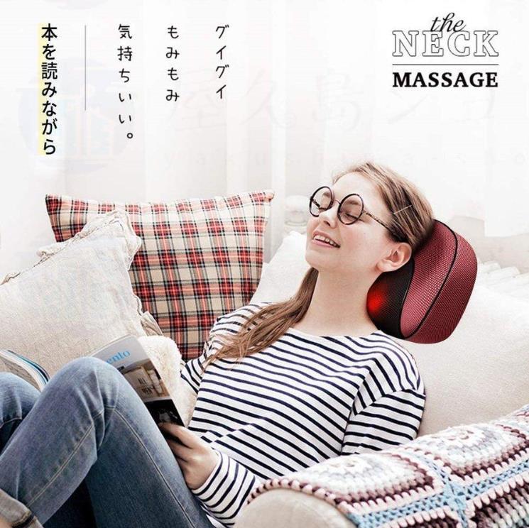贈り物 首マッサージャー 腰 マッサージ機 特売!マッサージ枕 寝