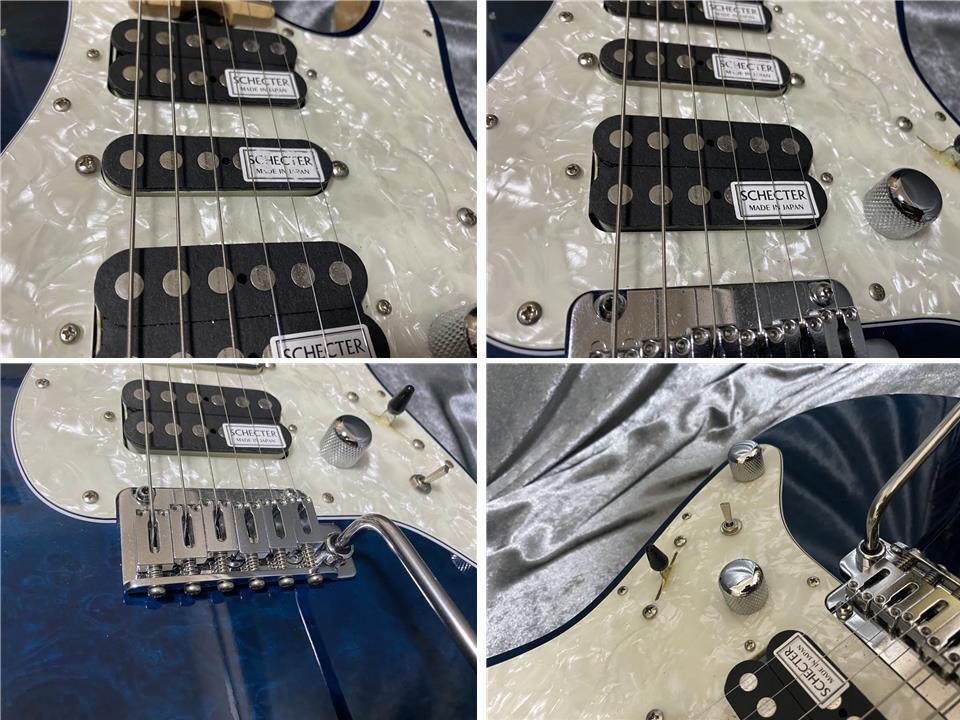 ★限定モデル SCHECTER SD-2-24-VTR-AS-MW 2019年製 マーブルウッドTOP アッシュBody 国産本格モデル! 即決
