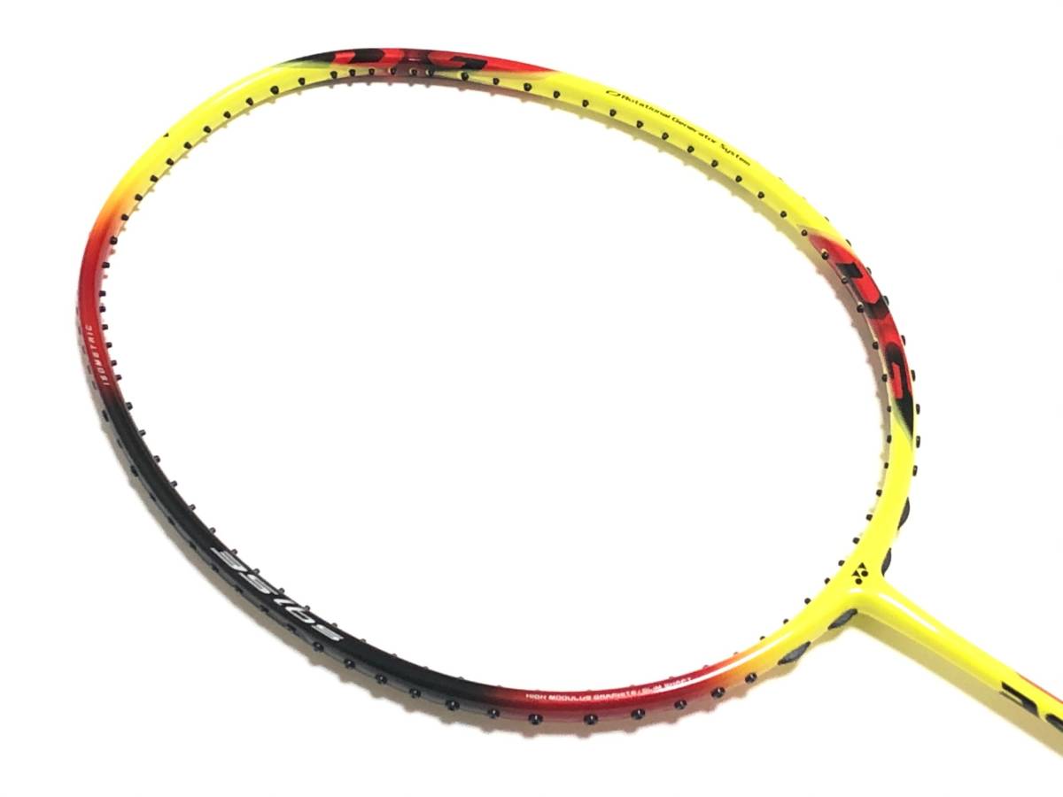 張上げ500円～ YONEX★ヨネックス ASTROX 0.7DG アストロクス0.7DG YELLOW BLACK★4U5 国内未発売 ラケット_画像1