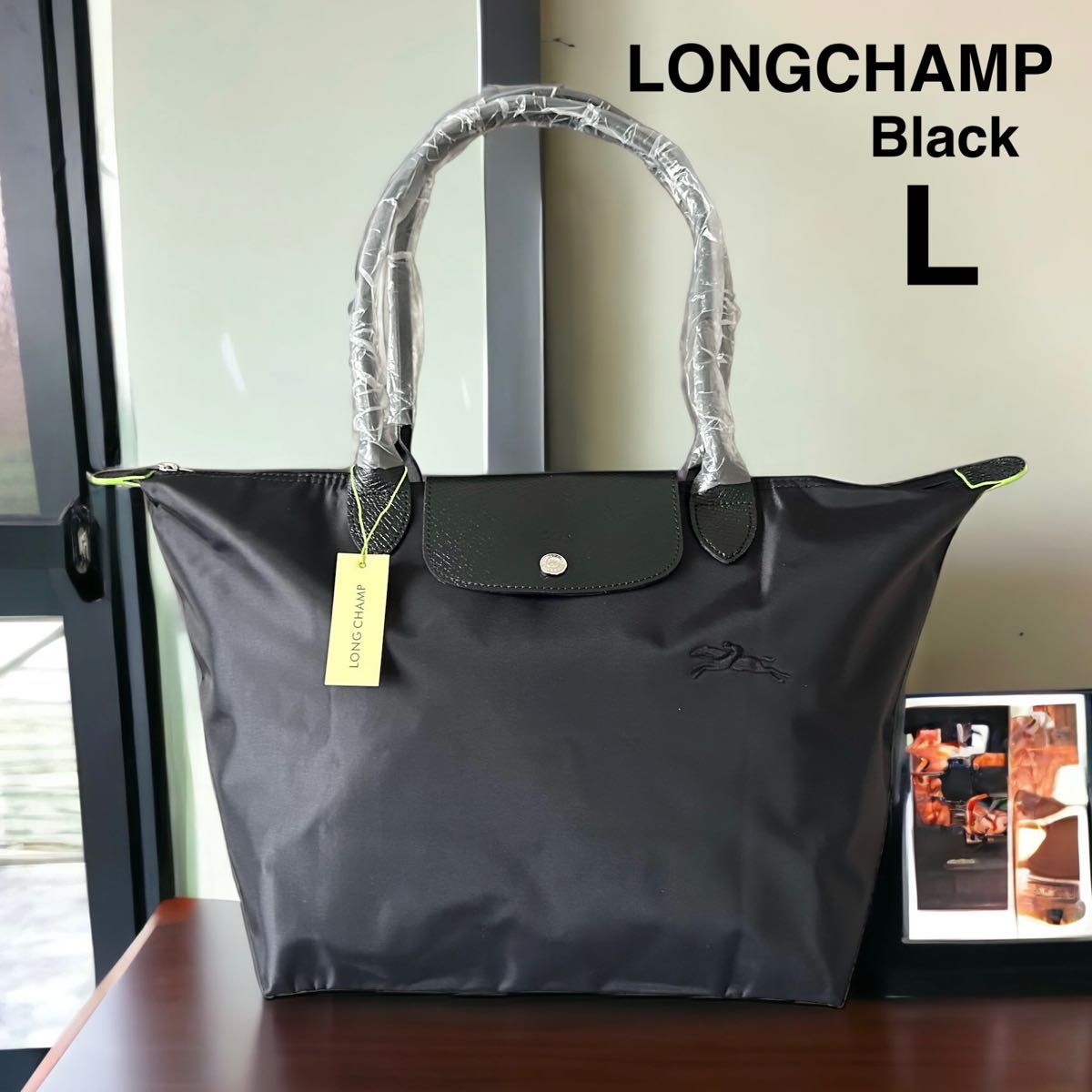 極美品】希少 ロンシャン LONGCHAMP プリアージュ キャンバス レザー-