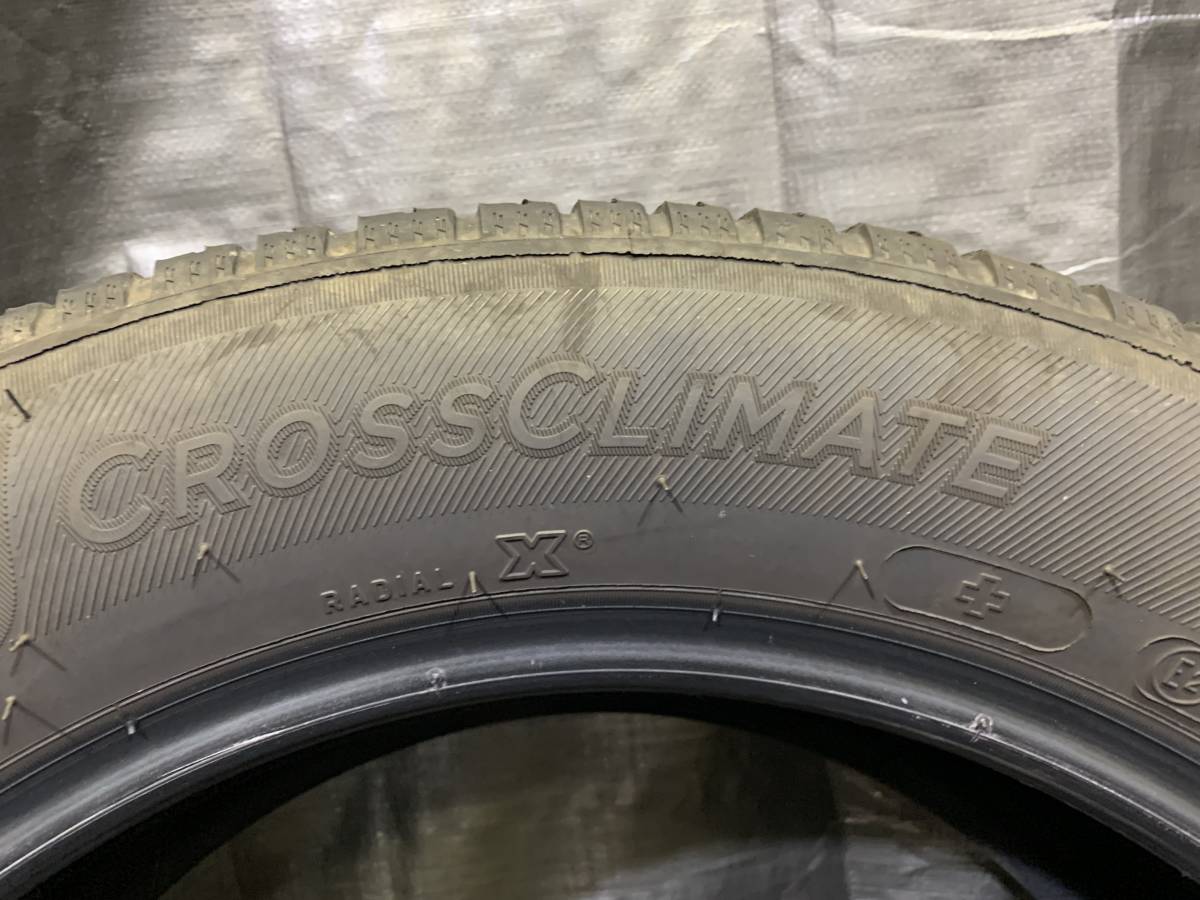 スペアに ミシュラン 225/55R17 CROSSCLIMATE 1本のみ 2020年製 中古タイヤ 225/55-17 スバルXV MAZDA6 アテンザ など_画像7