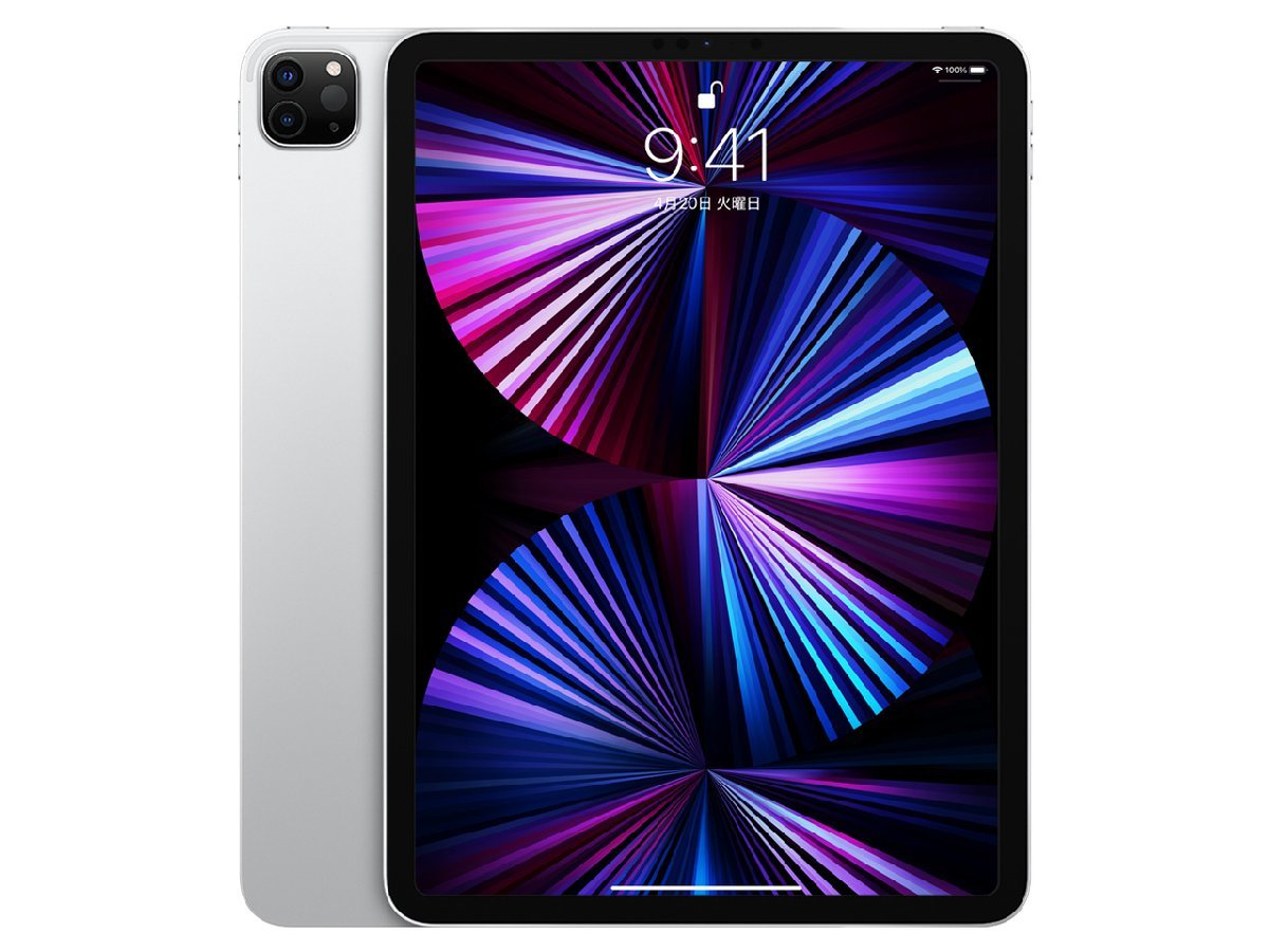 iPad Pro 11インチ 第3世代 Wi-Fi 128GB 2021年春モデル MHQT3J/A シルバー 4549995208061