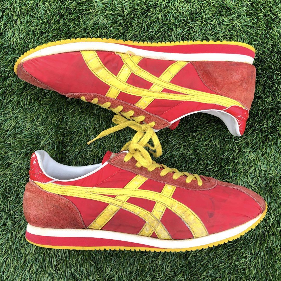 90s 日本製 27cm asics TIGER MONTREAL Ⅳ TFW003 アシックスタイガー