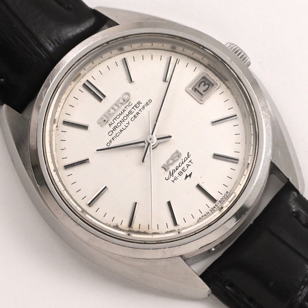 ビッグ割引 Date Dial Silver Chronometer Special Seiko King キング