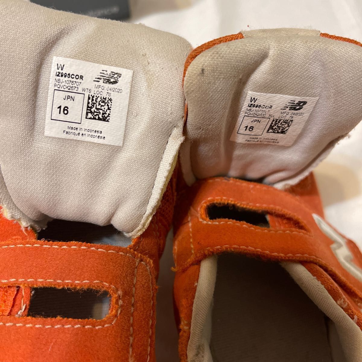 【中古品】ニューバランス (New Balance) 2020AW IZ996 IZ996COR 16.0cm