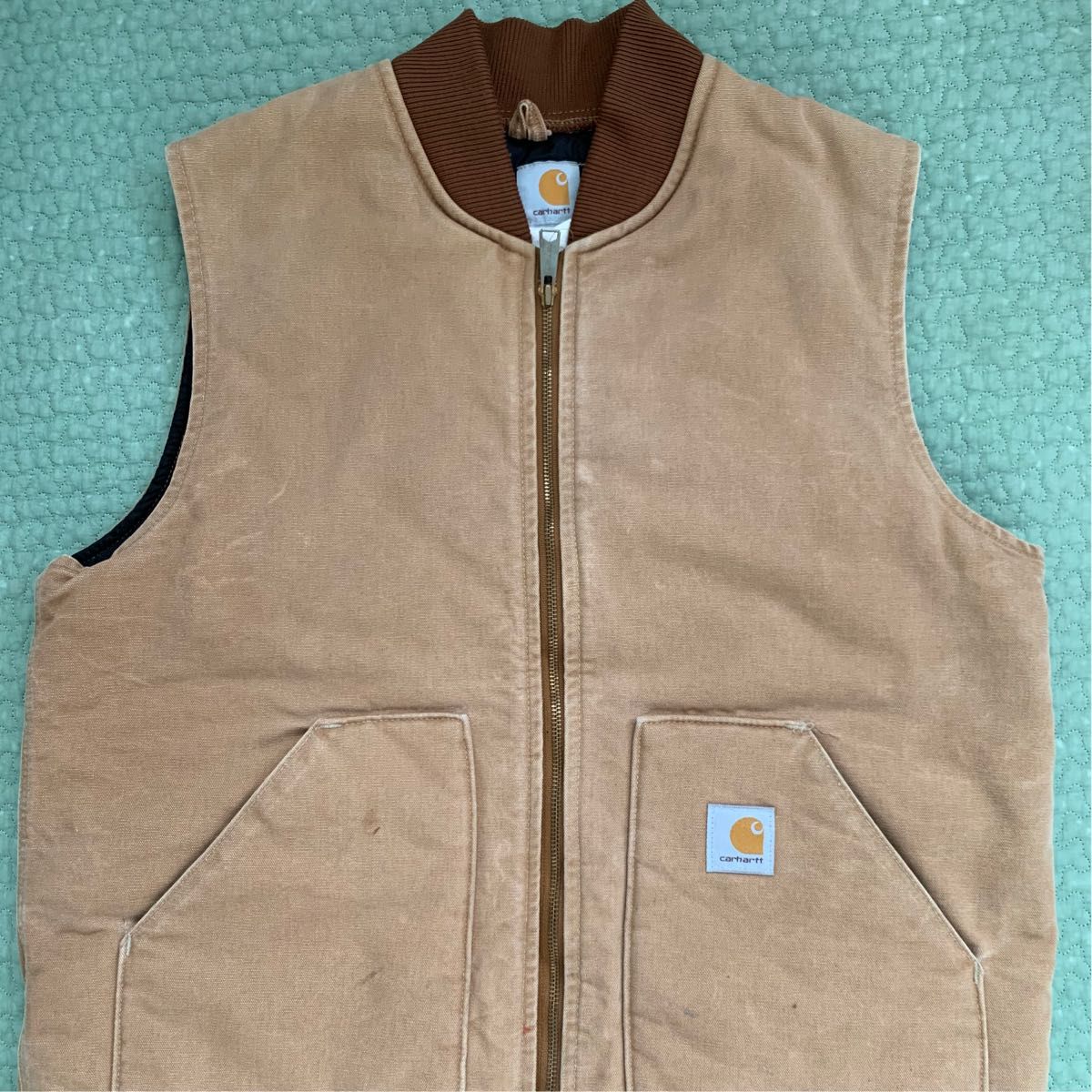 カーハート carhartt ダック ベスト USA製 ビンテージ ワークベスト