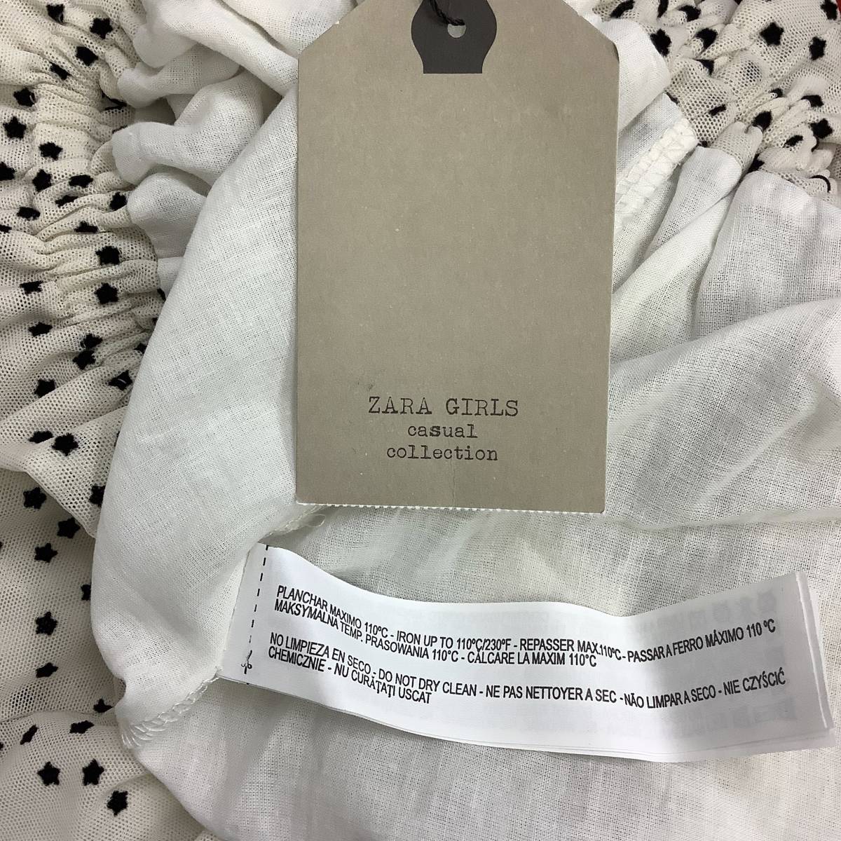 A421*ZARA GIRLS | Zara девушка мини-юбка новый товар размер 150cm