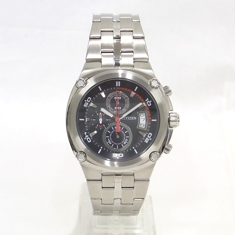 シチズン クロノグラフ AN3450-50E クオーツ メンズ 腕時計 【未使用展示品】【程度S】